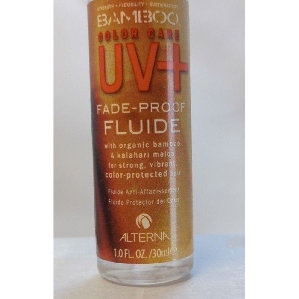 ALTERNA Bamboo Color Care UV+ Fade-Proof Fluide 1oz Orange Hair Serum Protection - Picture 5 of 5